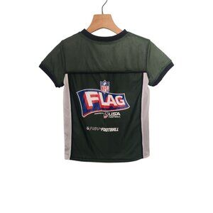 Unisex‎ New York Jets Jersey M Reversible Flag Football Youth Medium EUC